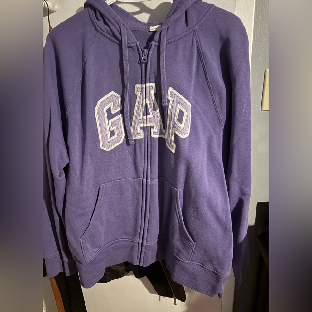 GAP Lavender Zip-Up Hoodie